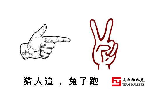暖場游戲、 獵人打兔子