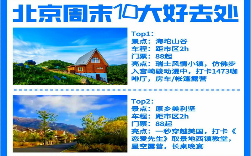 北京周邊團(tuán)建二日游去哪里？必打卡10條熱門團(tuán)建地方
